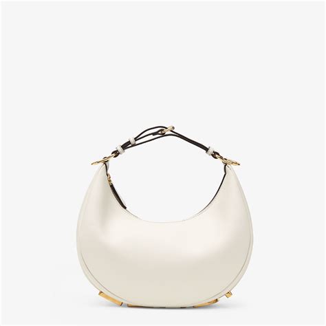 fendi white small bag|pre owned fendi.